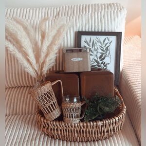 Vintage Boho MCM botanical kitchen canister collection 🌿